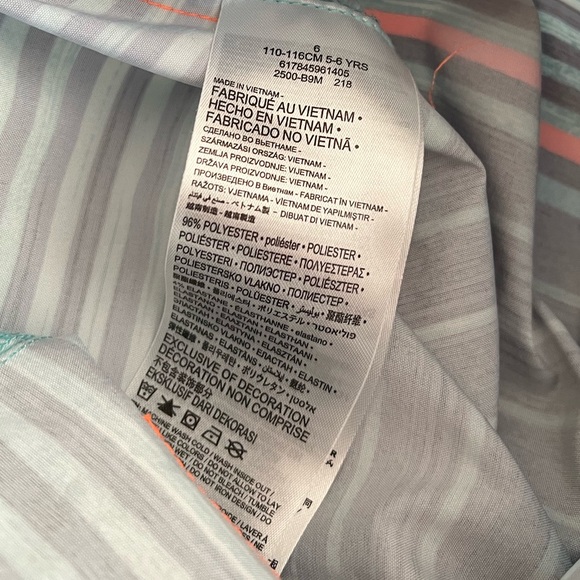 Hurley Boys 6 Blue Swim Trunks Board Shorts - Picture 9 of 9